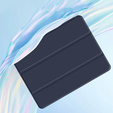 Case for iPad Pro 11 2024, Smartcase with stylus space, dark blue