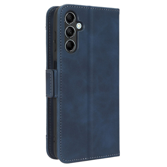 Flip case for Samsung Galaxy M34, Card Slot, blue