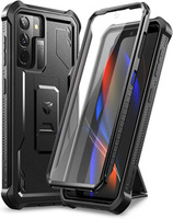 Armored case for Samsung Galaxy S21, Dexnor Full Body, black