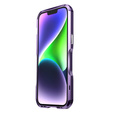 Case LUPHIE for iPhone 14 Plus, Armor Bumper, purple
