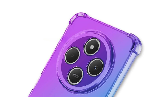 Case for Xiaomi Redmi 14C / Xiaomi Poco C75, Gradient Dropproof, Purple / blue
