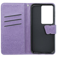 Flip case for Oppo A79 5G, Butterfly, purple