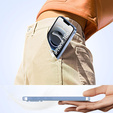Case for iPhone 16E, Electro MagSafe, blue + Screen Glass