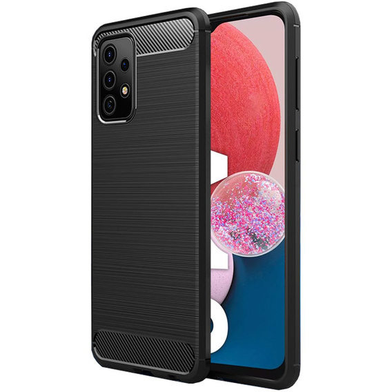Case for Samsung Galaxy A13 4G, Carbon, black