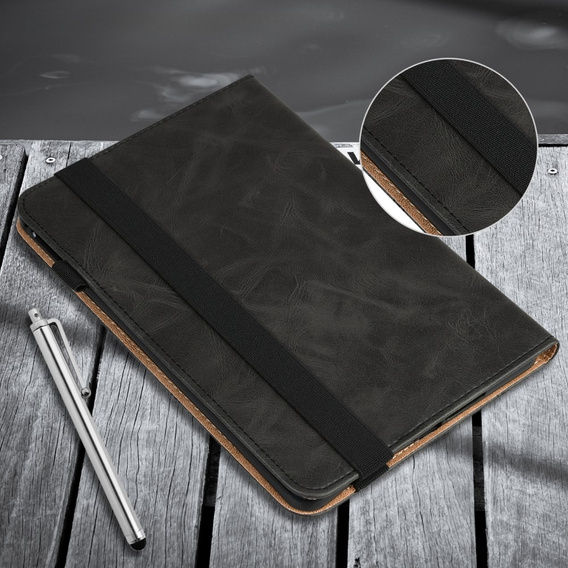 Case for Samsung Galaxy Tab A9, Classic, with space for stylus, black