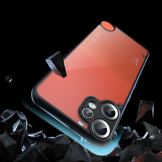Case for CMF Nothing Phone 2 Pro, Fusion Hybrid, transparent
