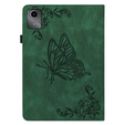 Case for Lenovo Tab M11, Butterfly, green