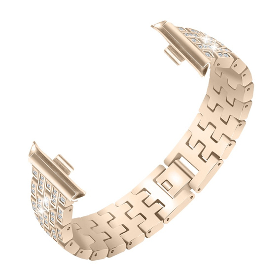 Diamond Bracelet for Xiaomi Smart Band 8 Pro, Gold