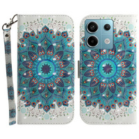 Flip case for Xiaomi Redmi Note 13 Pro 5G, Wallet, Mandala Flower