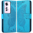 Flip case for Oppo Reno 11F 5G, Butterfly, blue