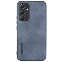 Case for Samsung Galaxy A54 5G, ERBORD Business, with metal plate for car mounts, blue