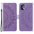 Flip case for Motorola Moto G13 / G23, Mandala Flower, purple