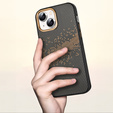 Case for iPhone 15, Milky Way, gold