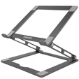Aluminum laptop stand, ERBORD ProDesk Stand, gray
