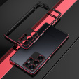 Case LUPHIE for Samsung Galaxy S25 Ultra, Armor Bumper, black