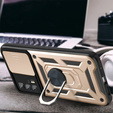 Case for Motorola Edge 20 Pro, CamShield Slide, gold