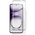 3D Tempered Glass for Oppo Reno 12 Pro, black frame
