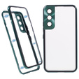 Case for Samsung Galaxy S21, Magnetic Dual Glass, green