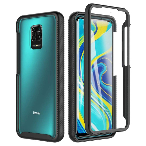 Case for Xiaomi Redmi Note 9S / 9 Pro, Shockproof, with film, blue