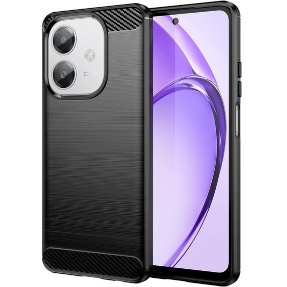 Case for Oppo A40 / Oppo A40m, Carbon, black