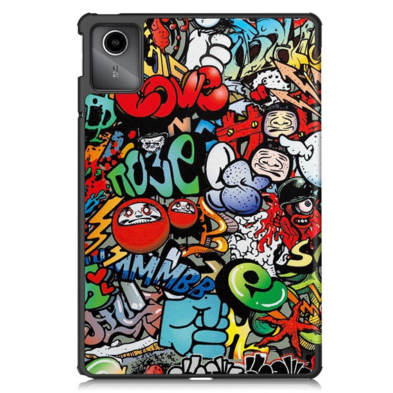 Case for Lenovo Tab M11, Smartcase, graffiti