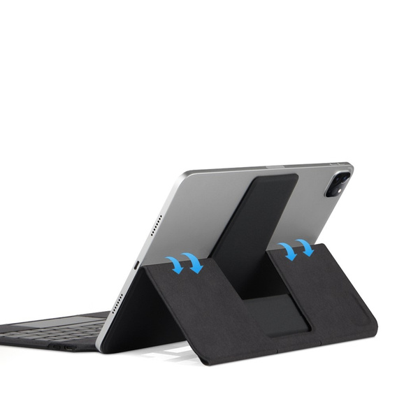 Keyboard Case for iPad Pro 11" 2024, Magnetic Keyboard Touchpad, black