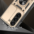 Case for Samsung Galaxy Z Fold5 5G, CamShield Slide, gold