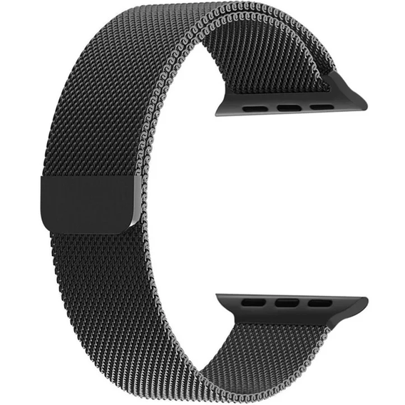 Milanese bracelet for Apple Watch 1/2/3/4/5/6/7/8/SE (38/40/41 MM) - Black