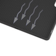 Case for Samsung Galaxy Tab S10 Ultra, Smartcase with stylus space, dark blue