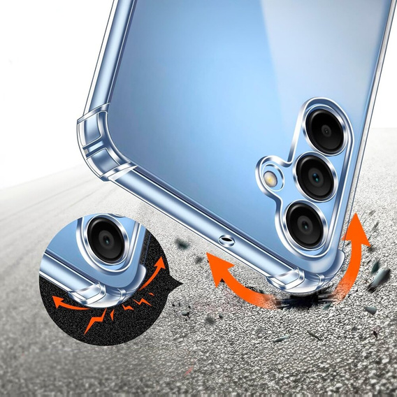 Case for Samsung Galaxy A15 4G / 5G, Dropproof, transparent