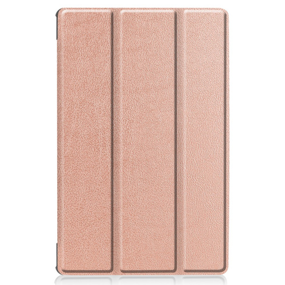 Case for Lenovo Tab M10 Plus TB-X606F, Smartcase, pink rose gold