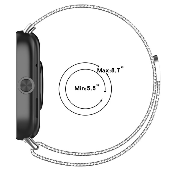 Steel bracelet for Xiaomi Redmi Watch 4 / Smart Band 8 Pro.