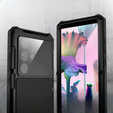 Case for Samsung Galaxy S23 Ultra, R-JUST, armoured, black