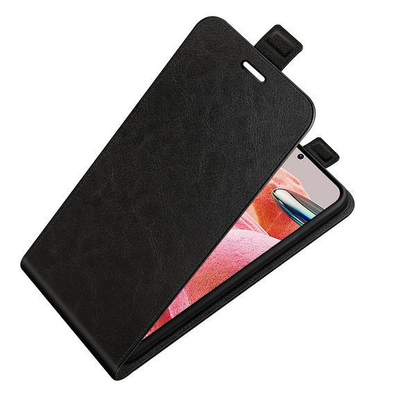 Flip case for Xiaomi Redmi Note 12 4G, Flip, black