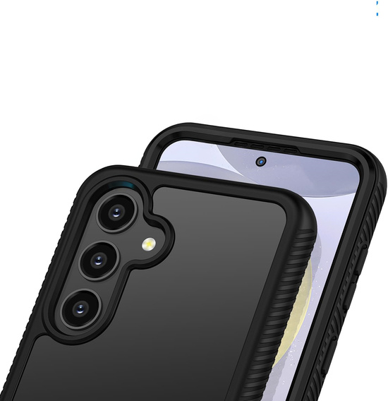Case for Samsung Galaxy S24, Shockproof, with film, black