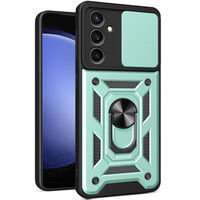 Case for Samsung Galaxy S23 FE, CamShield Slide, green