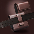 QIALINO Leather belt case for foldable smartphones