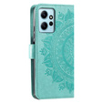 Flip case for Xiaomi Redmi Note 12 4G, Mandala, green