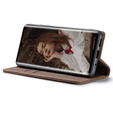 CASEME case for Huawei P30 Pro, Leather Wallet Case, dark brown