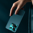 Leather case for Xiaomi Redmi Note 13 5G, leather hybrid, green
