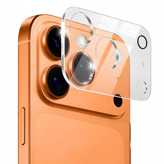 2x ERBORD camera island tempered glass for iPhone 17 Pro Max