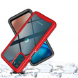 Case for Motorola Moto G42 4G, Shockproof, with film, red
