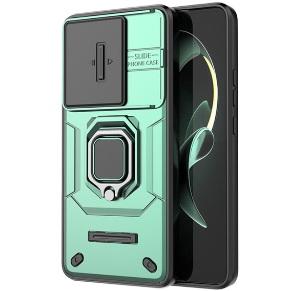 Case for Xiaomi 13T / 13T Pro, KickStand Camera Lens, green