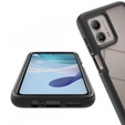 Case for Motorola Moto G53 5G, Shockproof, with film, black
