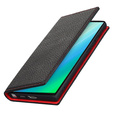 Leather case for Samsung Galaxy S23, ERBORD Grain Leather, black
