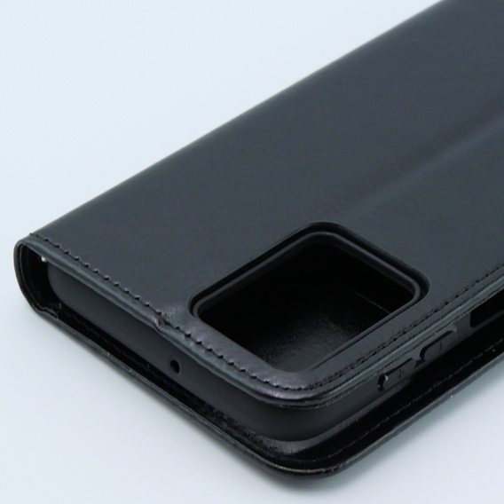 Flip case for Motorola Moto G54 5G, Crazy Horse Wallet, black