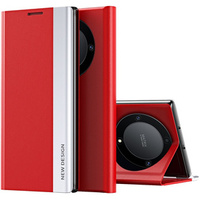 Flip case for Honor Magic 6 Lite 5G, Side Magnetic, red