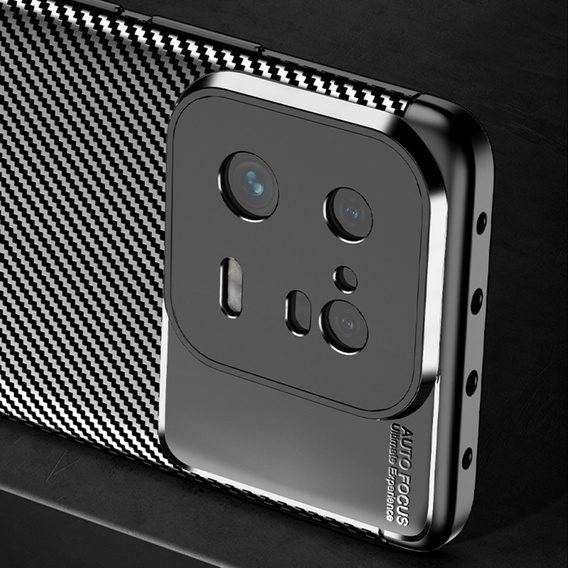 Case for Xiaomi 13 Pro, Carbon Gel, black