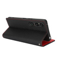 Leather case for Sony Xperia 1 VI, ERBORD Grain Leather, black