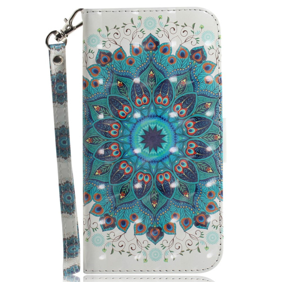 Flip case for Xiaomi Redmi Note 13 Pro 5G, Wallet, Mandala Flower